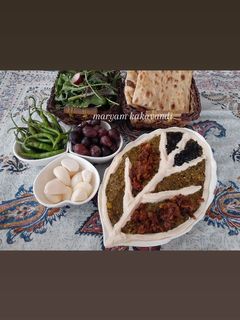 عکسی از دستور کشک بادمجان رژیمی
