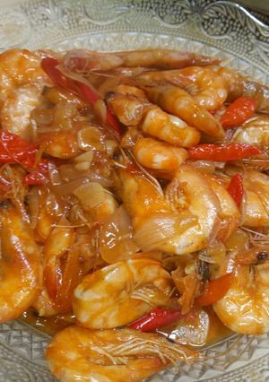 Foto resep Udang Asam Manis