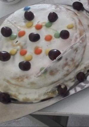 عکسی از دستور کیک‌ وانیلی 💐