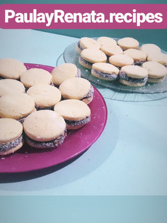 Una foto de Alfajores de maizena, de panadería 👏👌💣😊