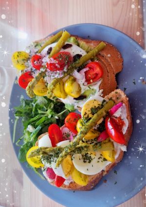 Une photo de Tartine fraîcheur