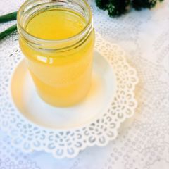Home Made Chicken Stock A picture of Home Made Chicken Stock.