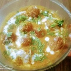 A picture of Cauliflower Koftas Curry.