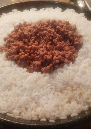 Foto principal de Arroz cocido con picadillo de carne
