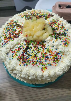 Una foto de Torta de bizcocho