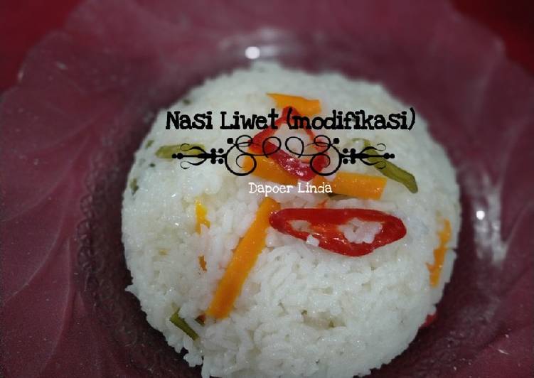Cara Gampang Menyiapkan Nasi Liwet ricecooker, Enak Banget