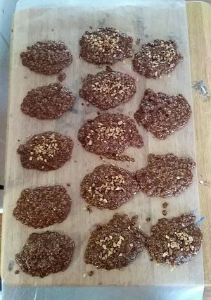 A picture of No-Bake cookies.
