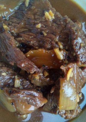 Foto resep Sapi Lada Hitam