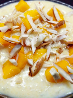 A picture of Mango Kheer.