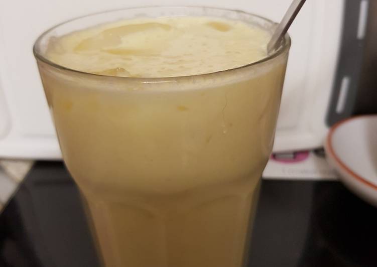 Recipe of Speedy My Mango,Pear & Cornish Ice Cream juice. 😍