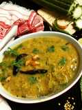 Jhinge diye Bhaja Muger Dal