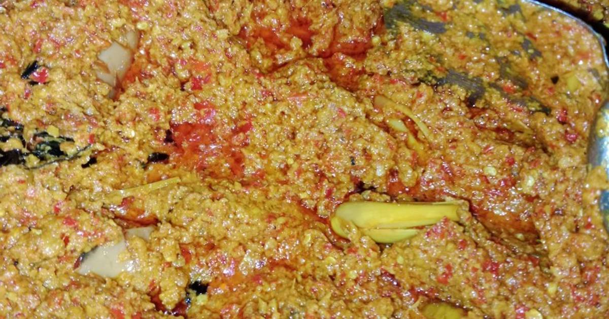 Resep Bumbu Merah Sayur Lodeh Tumis Balado Bakaran Oleh Ayumaskbh Cookpad