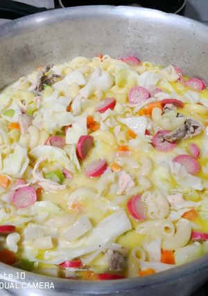 A picture of Sopas (vegetable stew).