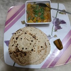 Aloo ki sabji A picture of Aloo ki sabji.