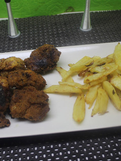 Una foto de Pavo frito coreano (Corea)