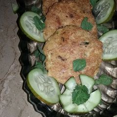 A picture of Shami kbab.