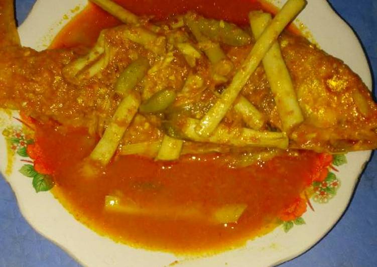 Bahan memasak Ikan mas asem pedas, Menggugah Selera