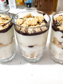 Bounty pohárkrém 🍫🥥 recept fotója