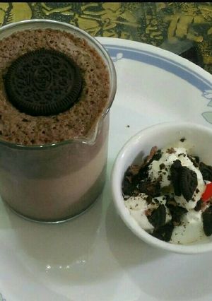 A picture of Oreo shake.