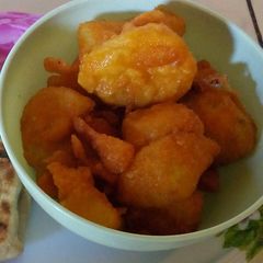 A picture of Viazi karai #snacksrecipecontest #authormarathon.