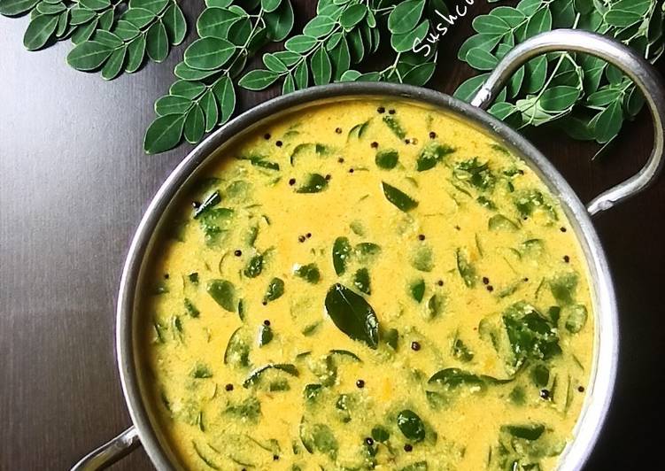 How to Make 3 Easy of MURINGAYILA(DRUMSTICK LEAVES) MULAKUSHYAM(CURRY)