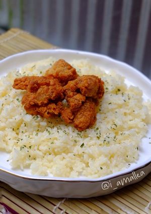 Foto resep Garlic Butter Rice