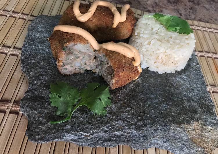 Croquetas de atún y papa