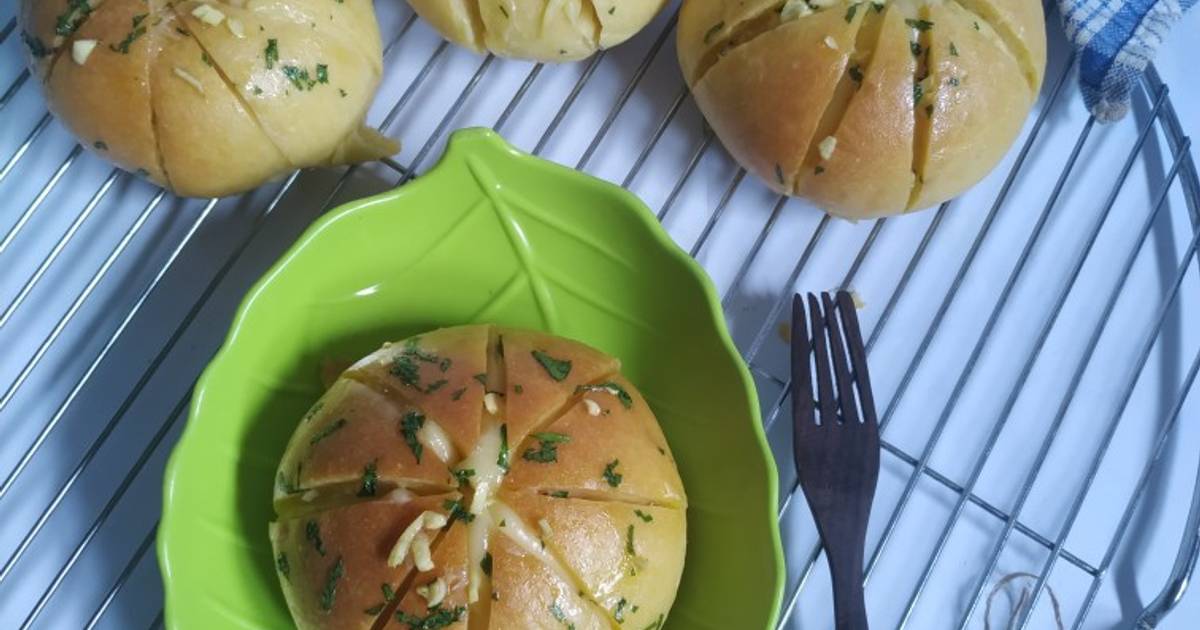 Resep Korean Garlic Cheese Bread Ekonomis (tanpa cream cheese) oleh