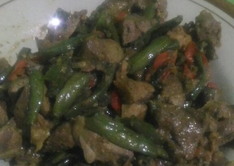 Langkah Mudah untuk memasak Ati ampela cang panjang yang Bisa Manjain Lidah