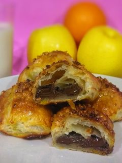 Una foto de Napolitanas de chocolate