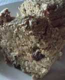 Budín de zanahoria integral (vegan-oil free)!