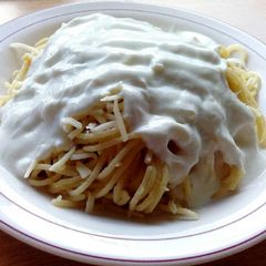 A picture of Damascene spaghetti.