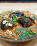 Stuffed brinjal masala