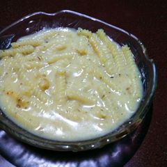A picture of Cheesy pasta.