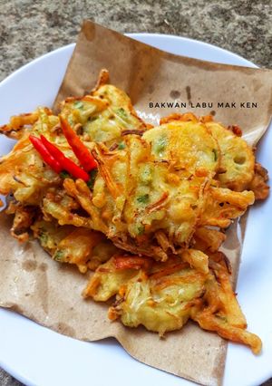 Foto resep Bakwan labu kuning