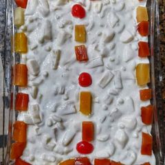 A picture of Russian salad.