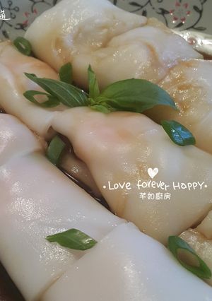 自制香滑鮮蝦腸粉 的食譜成品照片
