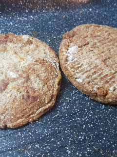 Una foto de Hamburguesas de soja y lentejas