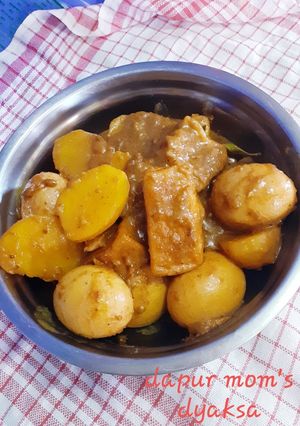 Foto resep Semur Kentang Tahu Telor ala betawi