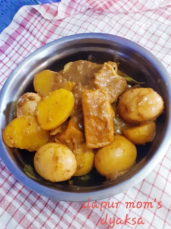 Langkah Gampang Menyiapkan Resep Semur Kentang Tahu Telor ala betawi yang Lezat Anti Ribet, Uenak Banget