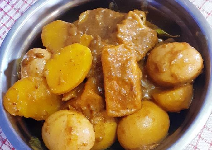 Resep Semur Kentang Tahu Telor Ala Betawi Oleh Sulis Tyana Cookpad