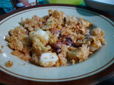 Cumi goreng tepung saus teriyaki