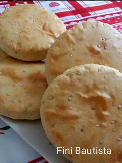 Una foto de Pan de ajonjolí sin levadura