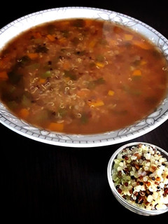 عکسی از دستور سوپ کینوا رژیمی😍