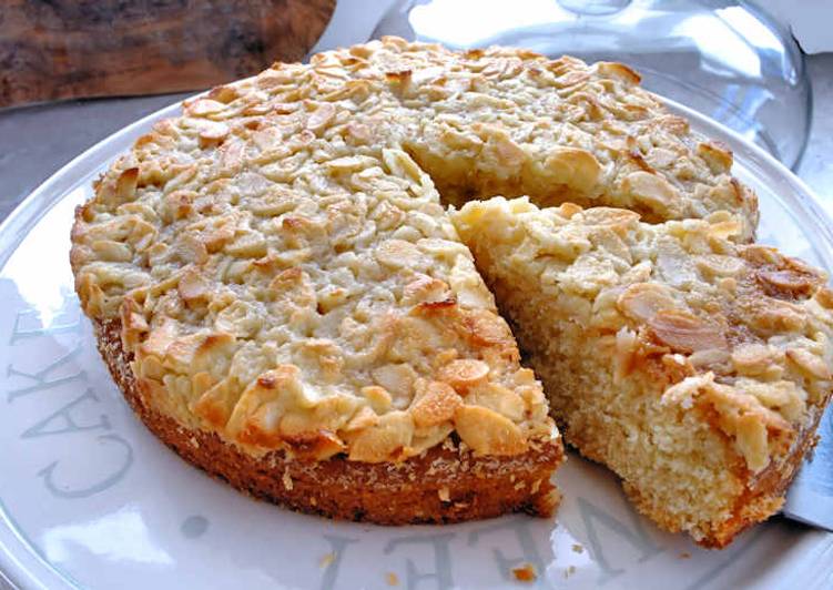 Swedish almond cake