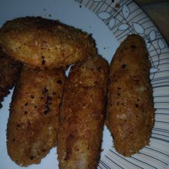 A picture of Yam balls.
