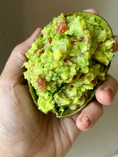 A picture of Homemade Guacamole.