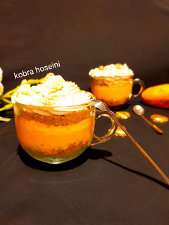 عکسی از دستور دسر انبه 😋😋🥭