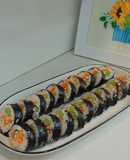 Cơm cuộn cá hồi mayo