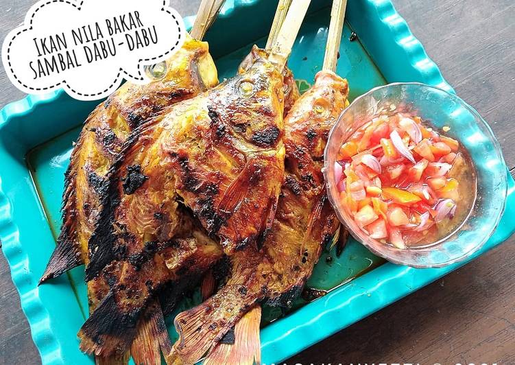 Bahan Ikan nila bakar sambal dabu-dabu | Resep Membuat Ikan nila bakar sambal dabu-dabu Yang Enak Banget